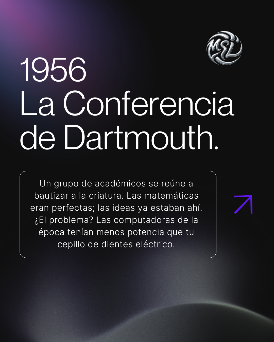 Descubre la verdadera evolución de la Inteligencia Artificial. Analizamos su historia desde 1956 hasta el impacto comercial actual de los LLM y las GPU.